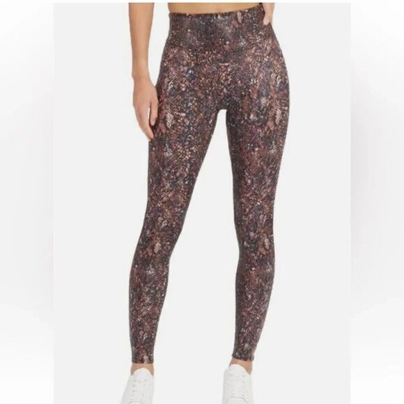 Spanx snake  print leggings - Picture 1 of 4